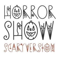 BFC Horror Show Scary Doodle Halloween Font