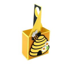 Beehive and Bee Small tote