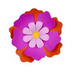3D Layered Flower
