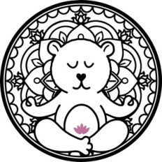 Mandala Yoga Bear