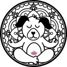 Mandala Yoga Dog