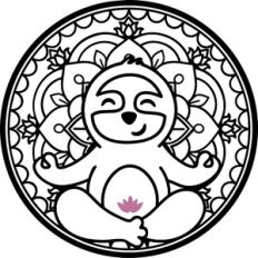 Mandala Yoga Sloth