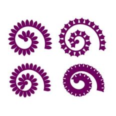 Rolled Flower, 3D Paper Flower Template