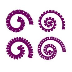 Rolled Flower, 3D Paper Flower Template