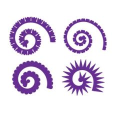 Rolled Flower, 3D Paper Flower Template