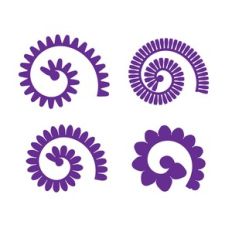 Rolled Flower, 3D Paper Flower Template