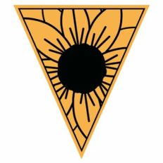 Sunflower Pennant Flag