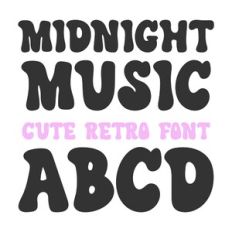 BFC Midnight Music Bold Retro Font