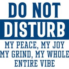 do not disturb
