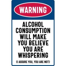 warning: alcohol consumption