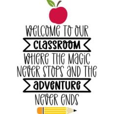 welcome to our classroom