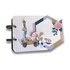 HEXAGONAL MINI ALBUM - HOLE FOR 2 DISCS