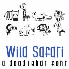 Wild Safari Doodlebat Font