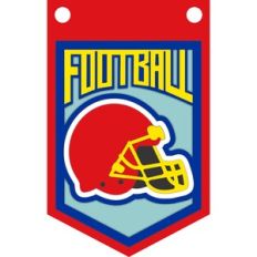 football banner