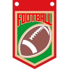 football banner