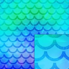 mermaid scales pattern