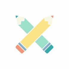 Crossed Pencil