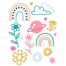 Sticker Sheet Doodles
