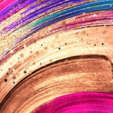 Sparkly Gold Paint Glitter