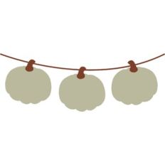 Pumpkin Hanging Banner