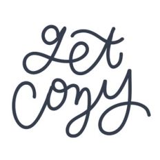 get cozy lettering
