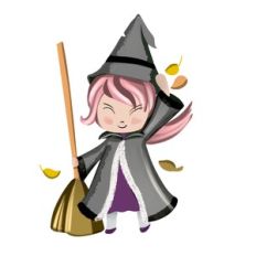 Halloween Chibi Witch