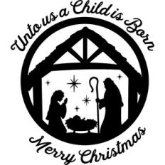 Unto Us A Child Is Born - Christmas Nativity