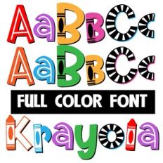 Krayola Color Font