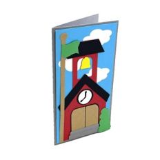 School House Mini Slimline Card