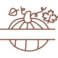 Pumpkin Line Through