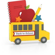 Box Card School Bus
