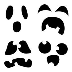 Scary Faces Set 2