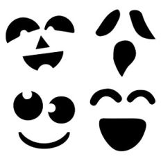 Scary Faces Set 3