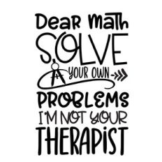 Dear Math svg