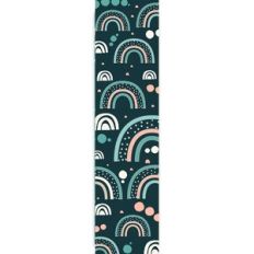Rainbow Bookmark with Dark Background