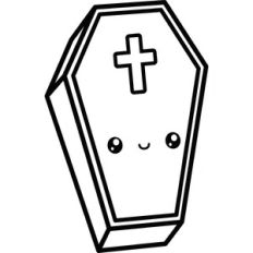 Cute coffin