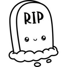 Cute tombstone