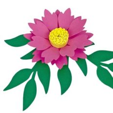 FLOWER 147 WITH FOLIAGE