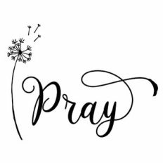 Pray Dandelion Word