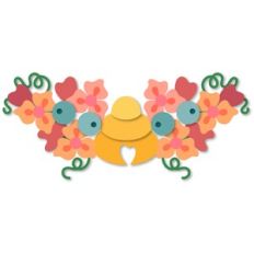 Flourish Flowers Beehive Crest