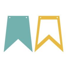 Hanging Banners, Layered