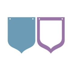 Hanging Banners, Layered