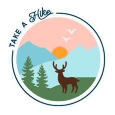 Take a Hike Landscape Badge