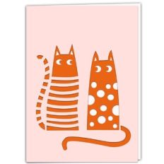 Two Cats Card