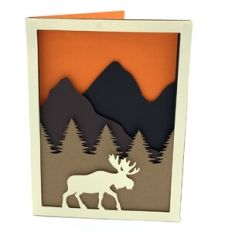 moose in the wood card