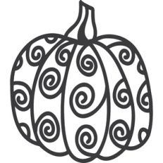 Swirly Pumpkin