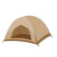 Tan Tent