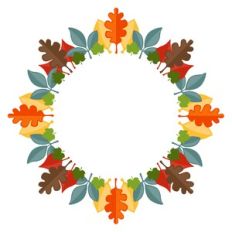 Fall Leaves Border