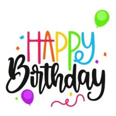 Happy Birthday
