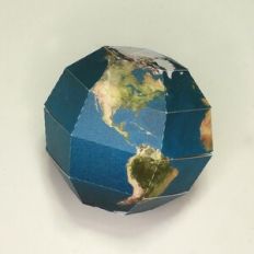 Pop-up earth Print then Cut